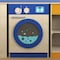 Flash Furniture Bright Beginnings Commercial Grade Wooden Kid's Washing Machine with Integrated Storage and Turning Knobs MK-ME03546-GG - alternate 7